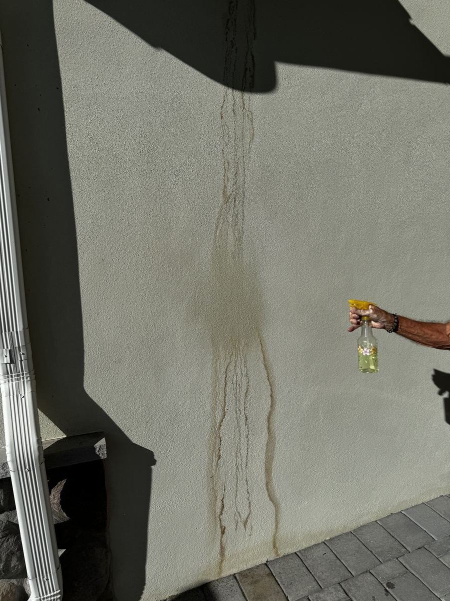 Wall wash before - Babcock Ranch